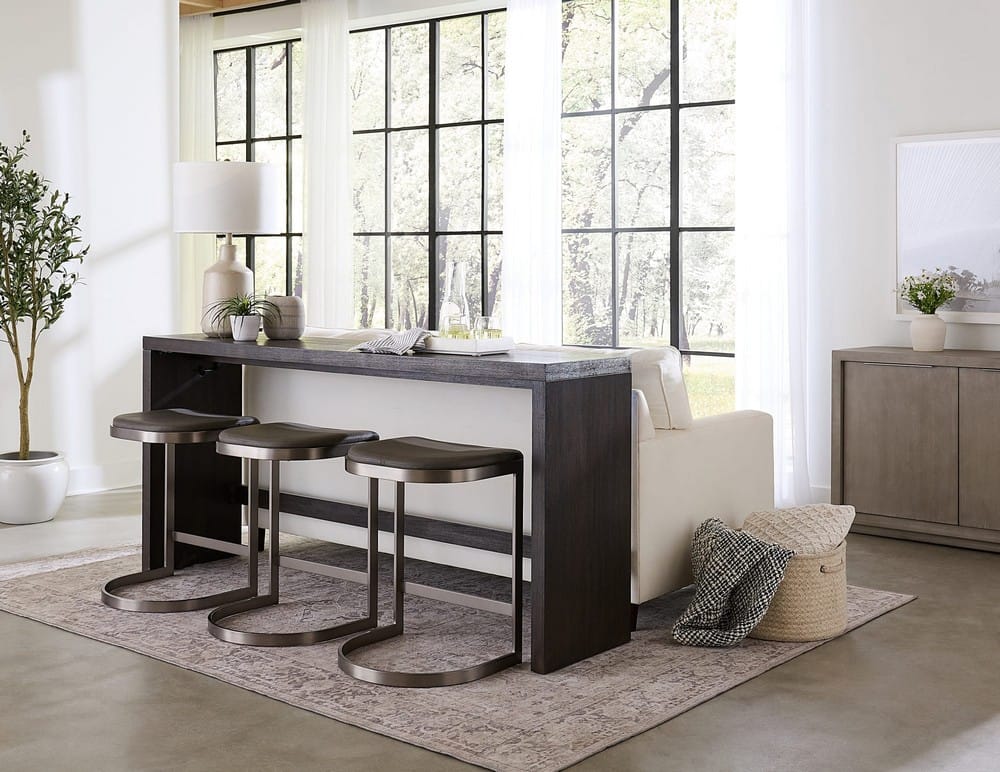 Modus Furniture - Oxford Backless Counter Stool in Davy's Grey - AZU570_1 view 3