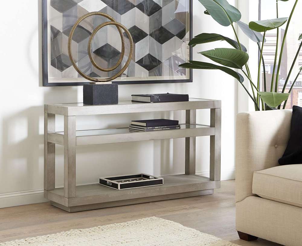 Modus Furniture - Oxford Console Table in Mineral - AZBX23 veiw 1