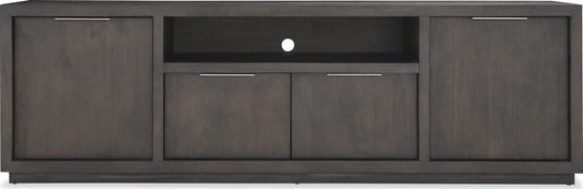 Modus Furniture - Oxford Entertainment Console 84W in Basalt Grey - AZU5268 view 2