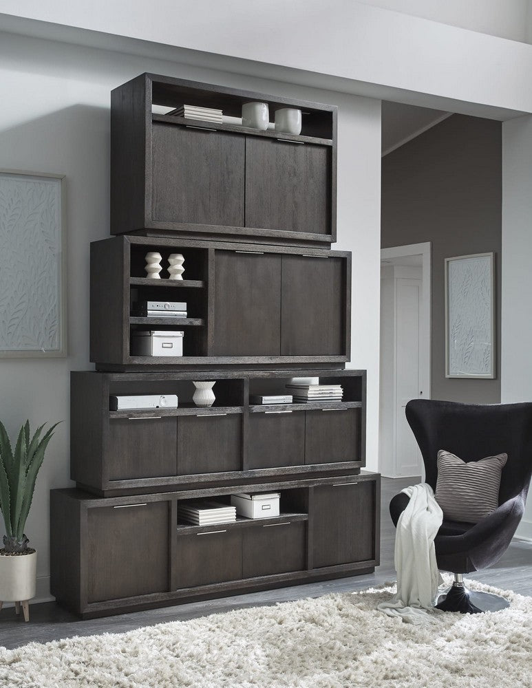 Modus Furniture - Oxford Entertainment Console 84W in Basalt Grey - AZU5268 view 6