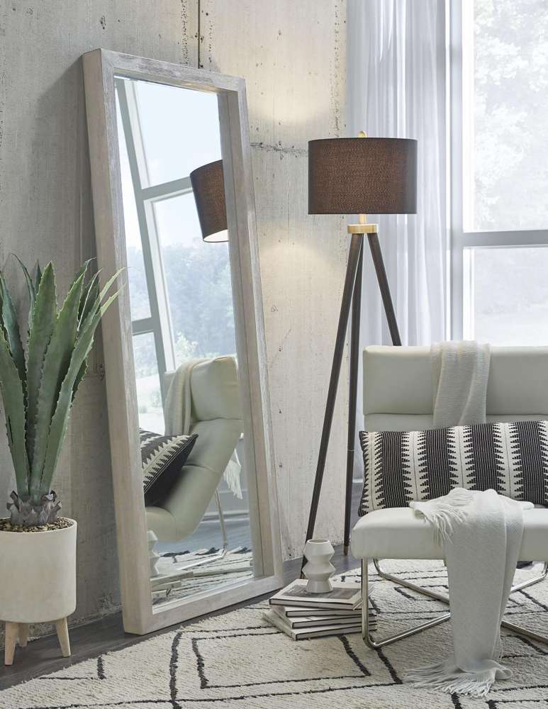 Modus Furniture - Oxford Floor Mirror in Mineral - AZBX83FL veiw 1