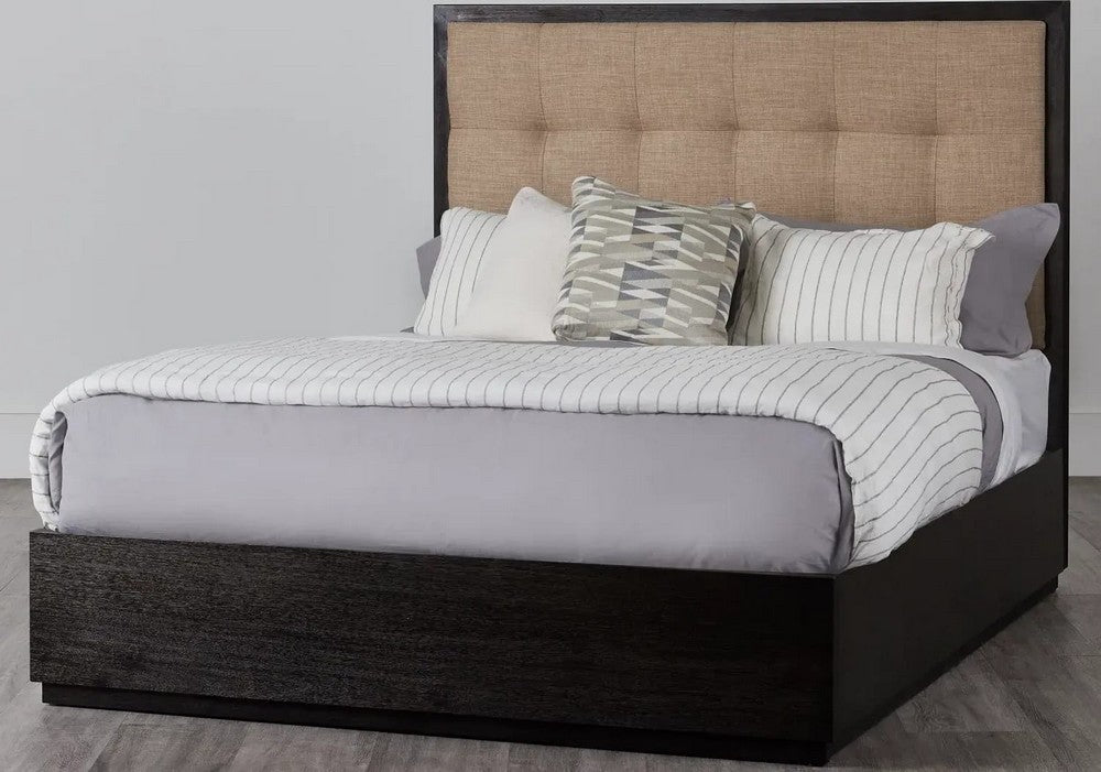 Modus Furniture - Oxford King-Size Platform Bed in Dolphin - AZU5F7 view 1
