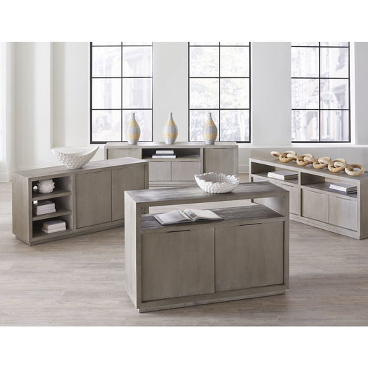 Modus Furniture - Oxford Media Console 54in in Mineral - AZBX265 view 2