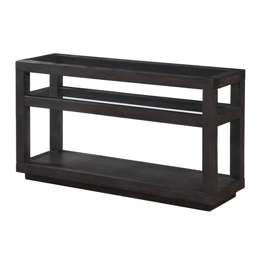 Modus Furniture - Oxford Oxford Console Table in Basalt Grey - AZU523 veiw 3