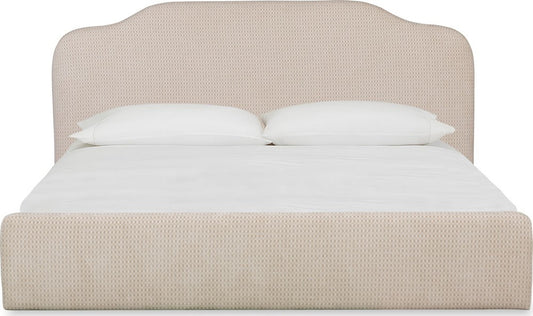 Modus Furniture - Pasadena Uph KG Bed - Cttg Crm - XS3TH7 view 2