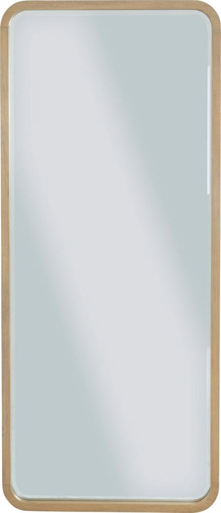 Modus Furniture - Penny Beveled Glass Floor Mirror in Buff Cream - QXUL83FL view 2