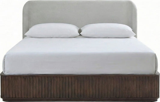 Modus Furniture - Penny Fluted FL Bed - Ch Ms - YQQTH4 view 2
