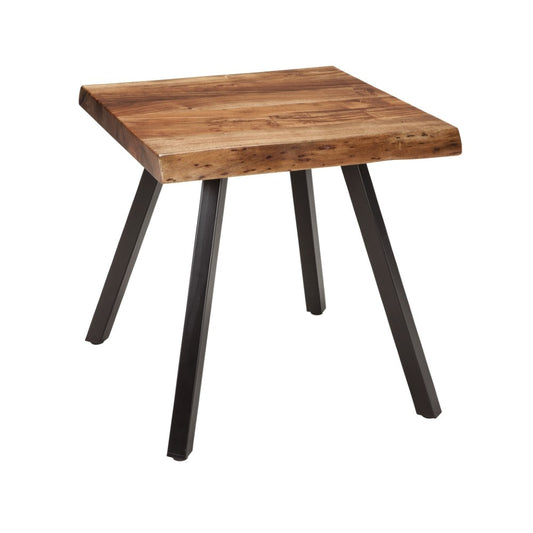 Modus Furniture - Reese Live Edge Rectangular Side Table in Natural Acacia - 3A6922 veiw 2