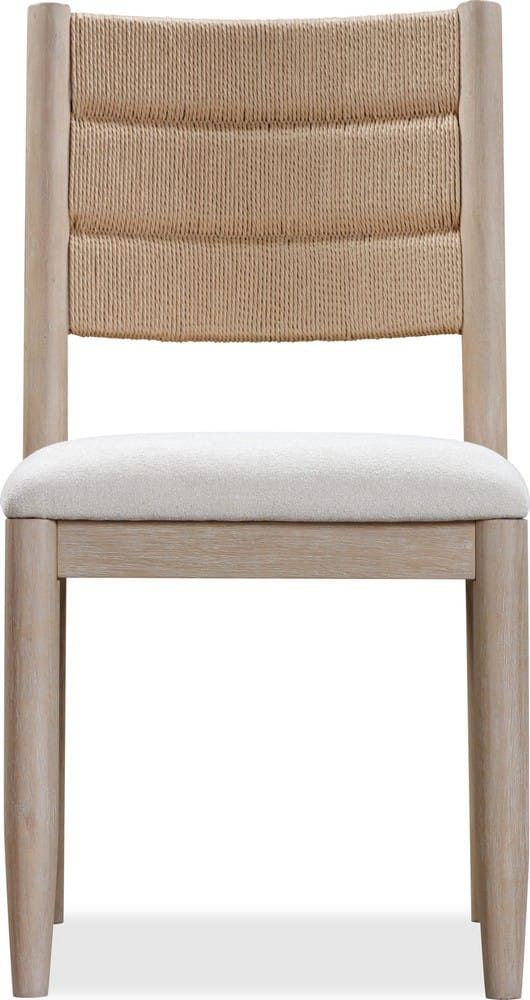 Modus Furniture - Rockport Danish Cord Dining Chair in Chai Set of 2 - QBTK63A_2 view 2