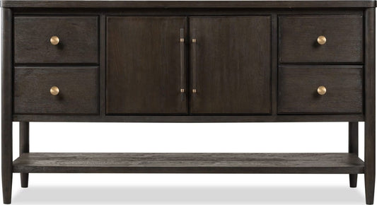 Modus Furniture - Rockport Four Drawer Two Door Sideboard in Yin - QBTS78 view 2