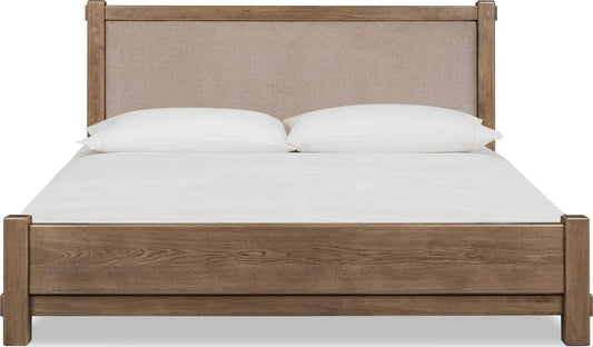 Modus Furniture - Roycroft CK Bed - Bn/Hrvst Wd - XF3CA6 view 2
