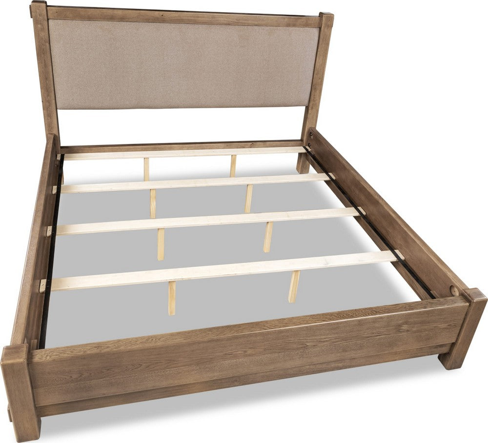 Modus Furniture - Roycroft KG Bed - Bn/Hrvst Wd - XF3CA7 view 7