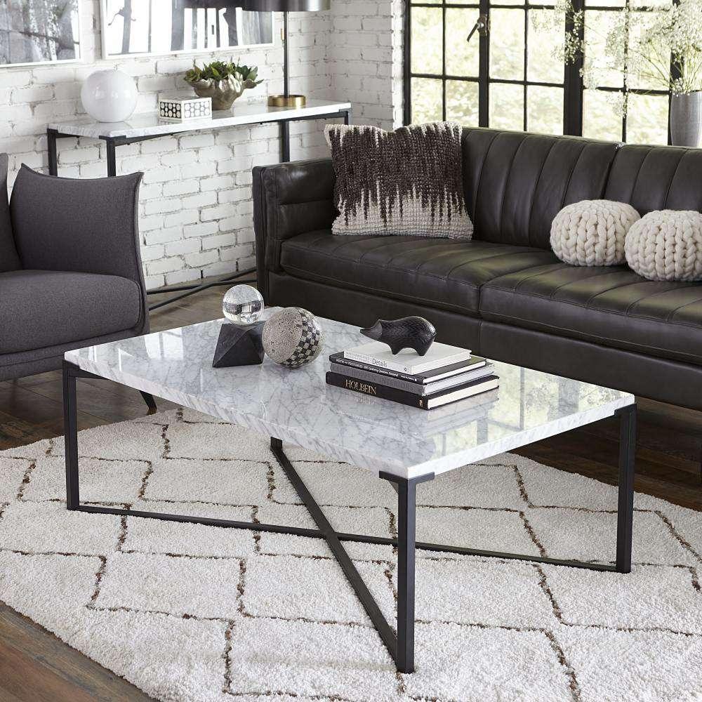 Modus Furniture - Saxon Coffee Table in Matte Black - A9R321 veiw 1