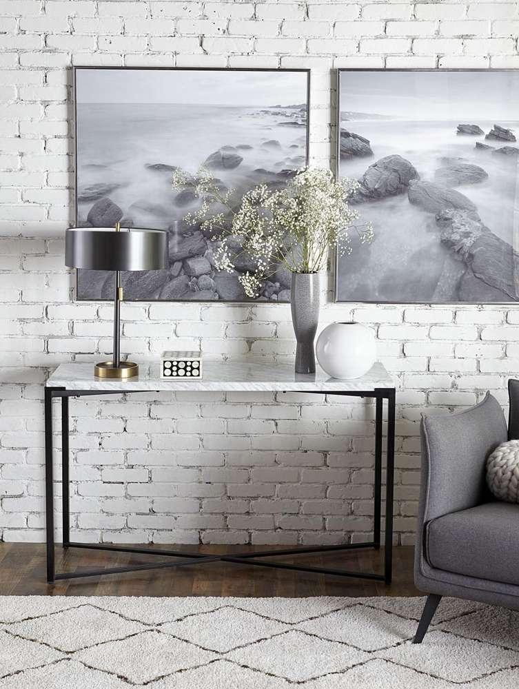 Modus Furniture - Saxon Console Table in Matte Black - A9R323 veiw 1