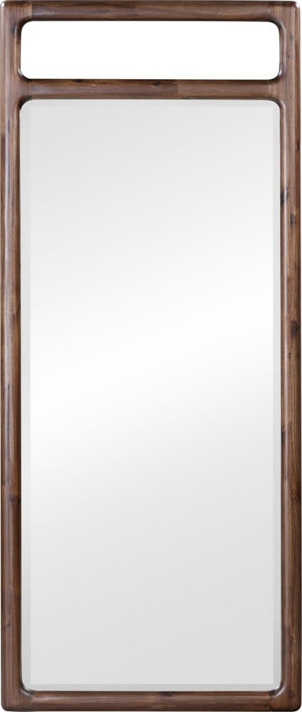 Modus Furniture - Sol Beveled Glass Floor Mirror in Brown Spce - NXLJ83FL view 2