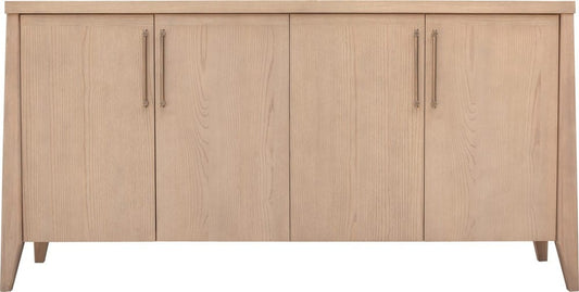 Modus Furniture - Sumire Four Door Ash Wood Sideboard in Ginger - QETW78 view 2