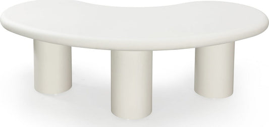 Modus Furniture - Sven Tall Wooden Coffee Table in Rice - QTUJ21L view 2