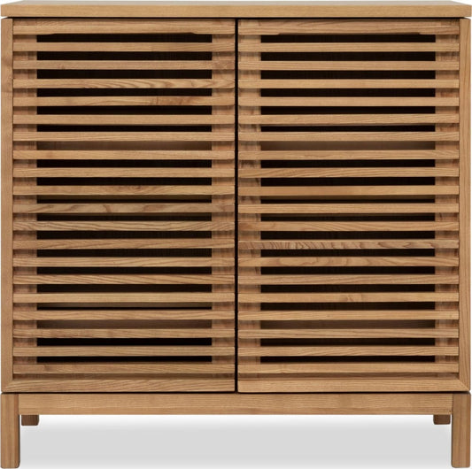 Modus Furniture - Tanner Bar Cabinet - Flaxen - QPUD80 view 2