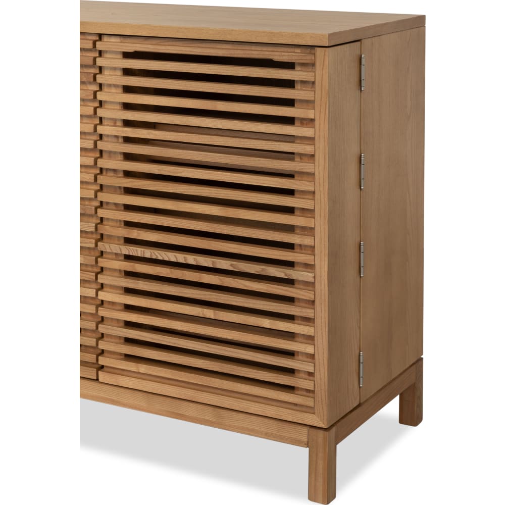 Modus Furniture - Tanner Bar Cabinet - Flaxen - QPUD80 view 9