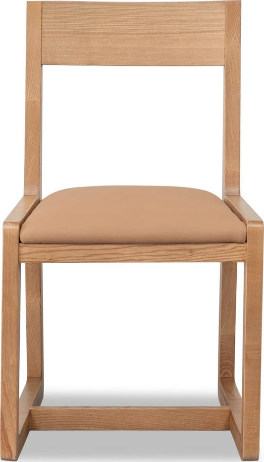 Modus Furniture - Tanner Dining Chair - Flaxen/Cam Tan Set of 2 - QPUD63_2 view 2