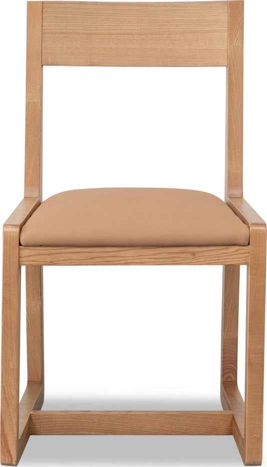 Modus Furniture - Tanner Dining Chair - Flaxen/Cam Tan Set of 2 - QPUD63_2 view 2