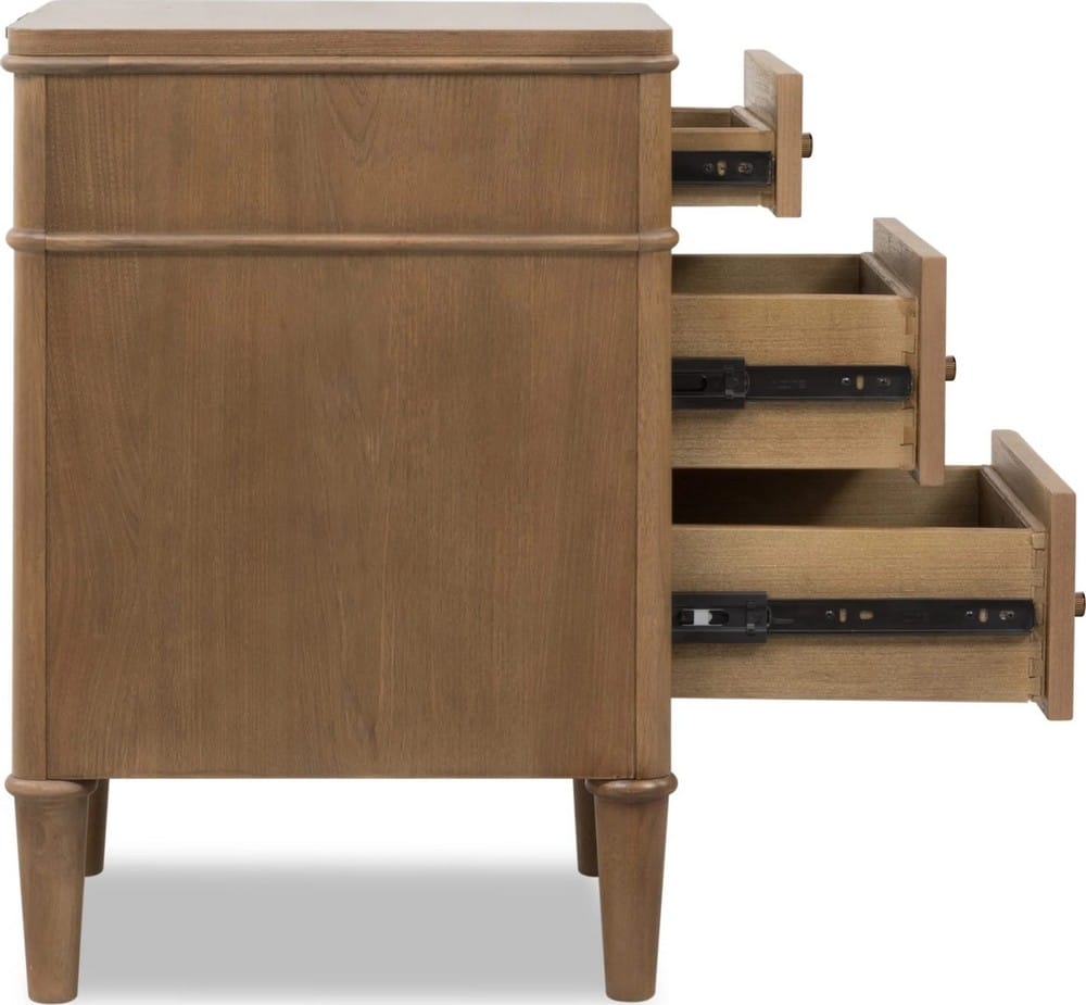Modus Furniture - Whitmore 3 Drw NS w/CM - Clstn - XH2C81C view 4