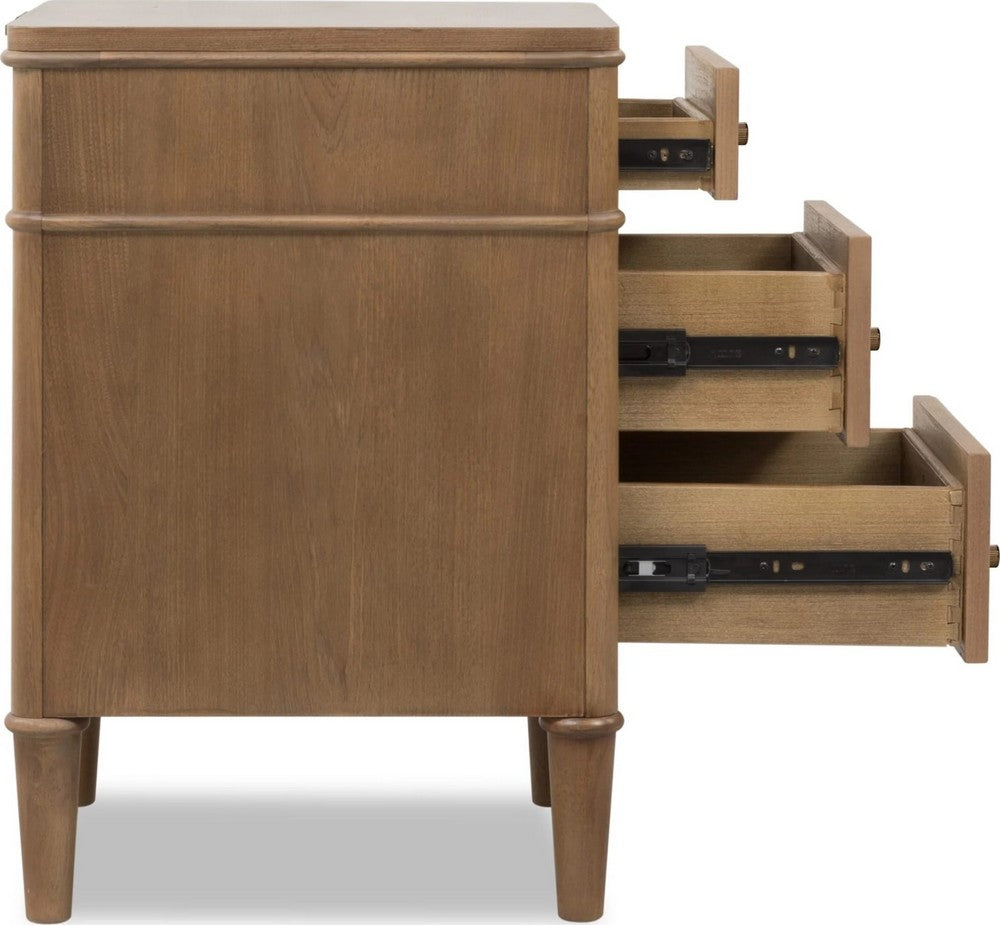 Modus Furniture - Whitmore 3 Drw NS w/CM - Clstn - XH2C81C view 4