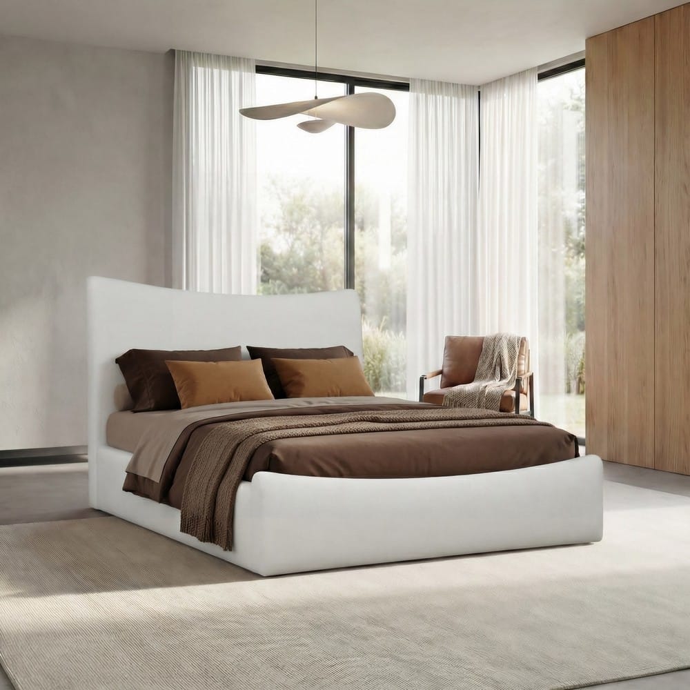 Modus Furniture - Windham Uph CKing Bed - Wp Hny - WG1LJ6 view 9