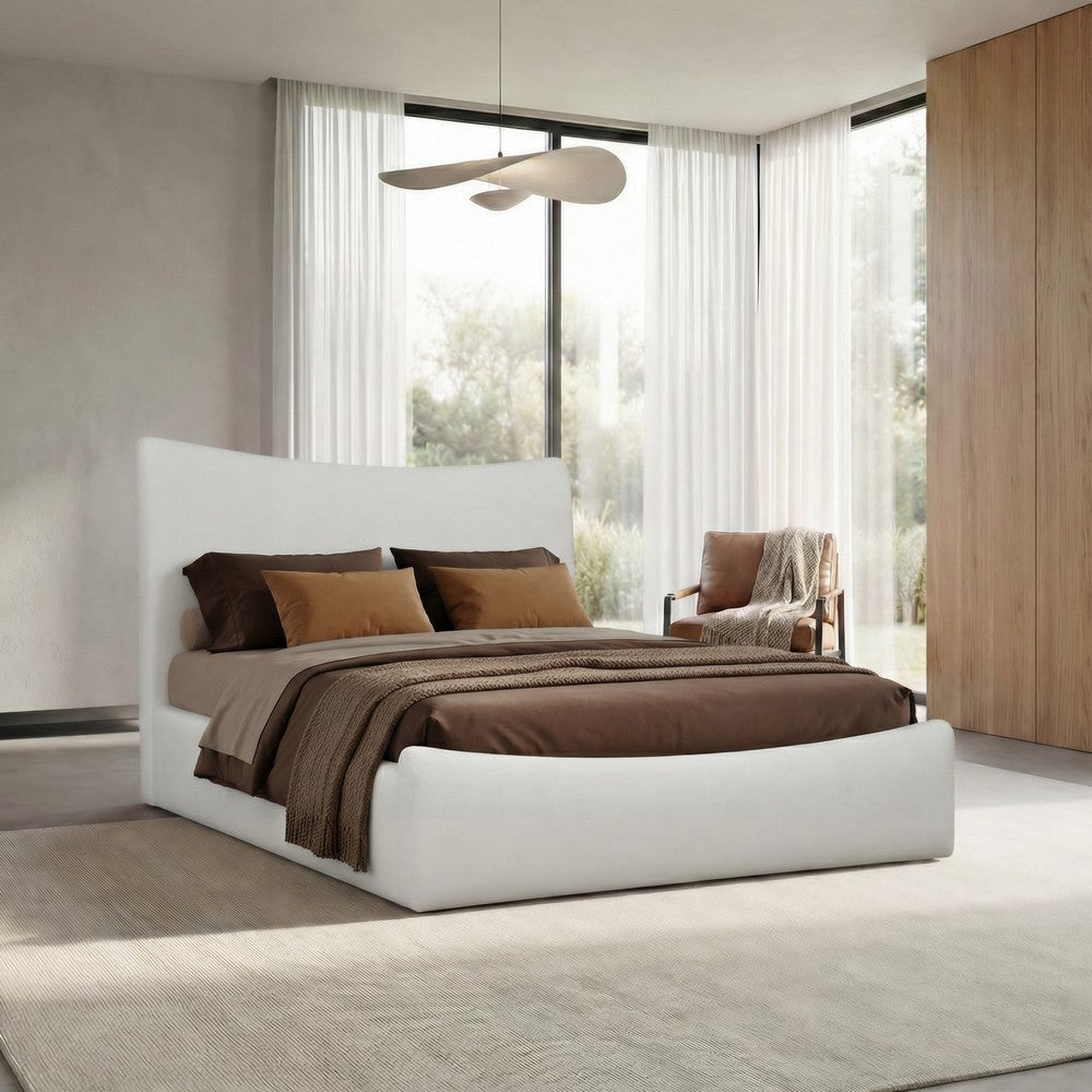 Modus Furniture - Windham Uph Queen Bed - Wp Hny - WG1LJ5 view 9