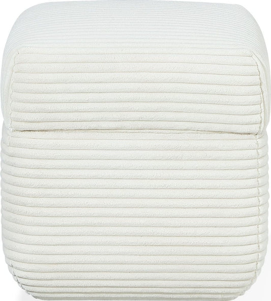 Modus Furniture - Wisteria Upholstered Storage Ottoman in Frosty Corduroy - RYVM88 view 2
