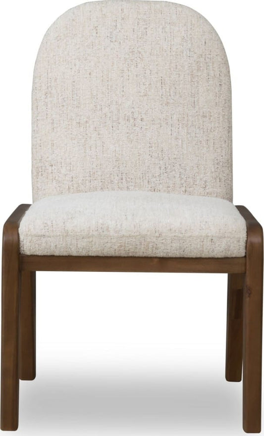 Modus Furniture - Xolani Chenille Upholstered Dining Chair in Chinchilla and Impala Set of 2 - TTXU63_2 view 2