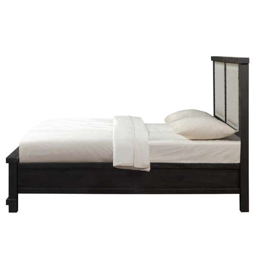 Modus Furniture - Yosemite Queen-size Upholstered Footboard Storage Bed in Cafe - 7YC9S5_CLOSEOUT veiw 2