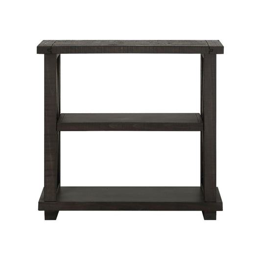 Modus Furniture - Yosemite Solid Wood 36x39in Bookshelf in Cafe veiw 2