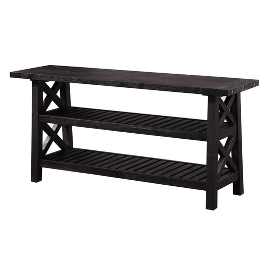 Modus Furniture - Yosemite Solid Wood Console Table in Cafe - 7YC923 veiw 2