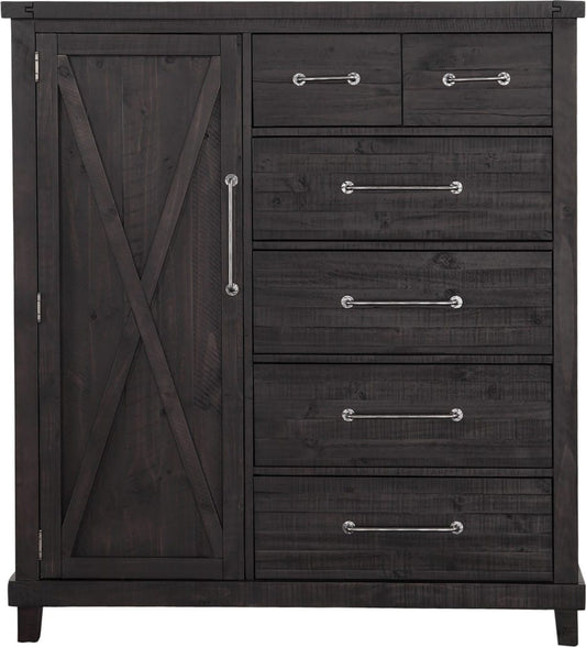 Modus Furniture - Yosemite Solid Wood Gentleman's Chest in Cafe - 7YC984GA view 2