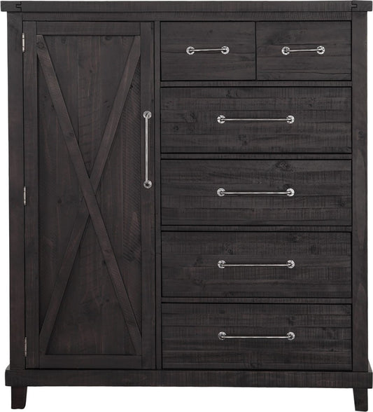 Modus Furniture - Yosemite Solid Wood Gentleman's Chest in Cafe - 7YC984GA view 2