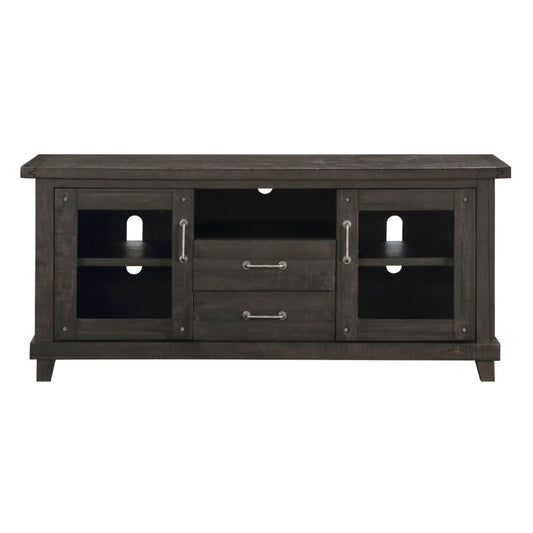 Modus Furniture - Yosemite Solid Wood Two Drawer Media Console in Cafe veiw 2