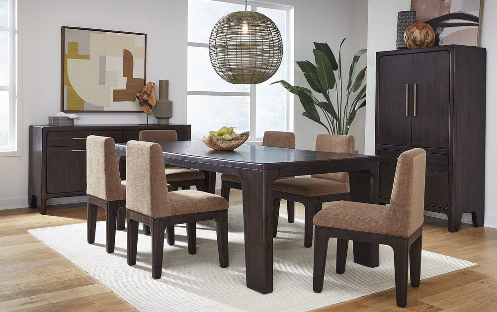Modus Furniture - Zamba Four Door Two Drawer Acacia Wood Sideboard in Jaguar - UKXT78 view 9