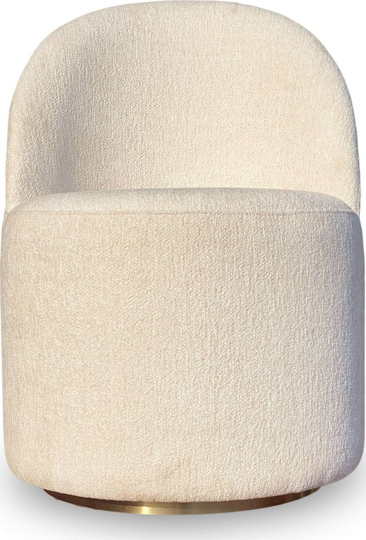 Modus Furniture - Zinnia Fully Upholstered Swivel Chair in Dune Chenille - RSTP64 view 2