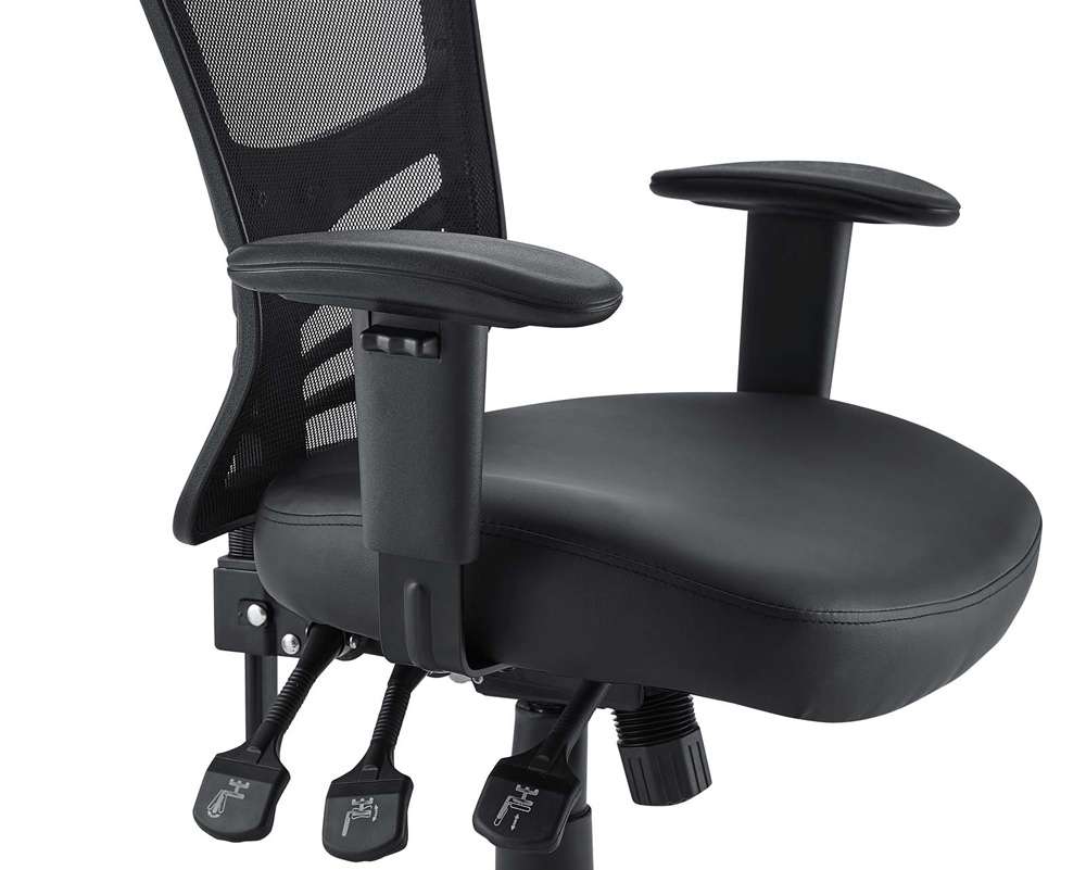 Modway - Articulate Vinyl Office Chair - EEI-755-BLK veiw 2