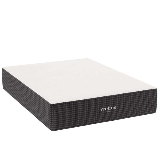 Modway - Aveline 14in Memory Foam Queen Mattress in White - MOD-6604-WHI veiw 2