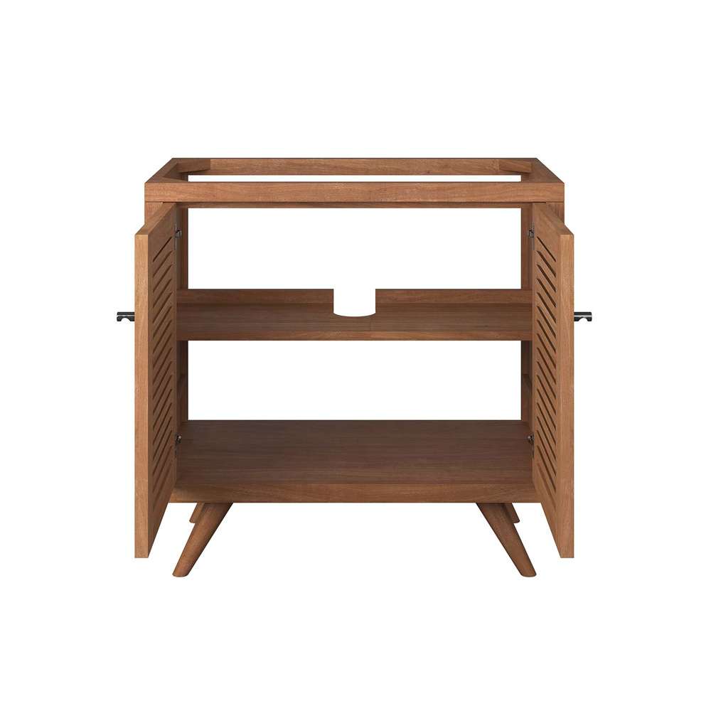 Modway - Birdie 36in Teak Wood Bathroom Vanity Cabinet (Sink Basin Not Included) - EEI-5087-NAT veiw 6