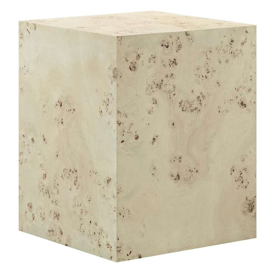 Modway - Cosmos 16in Square Burl Wood Side Table - EEI-6273-BLB veiw 2