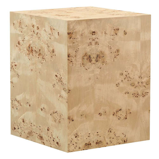 Modway - Cosmos 16in Square Burl Wood Side Table - EEI-6273-NAB veiw 2