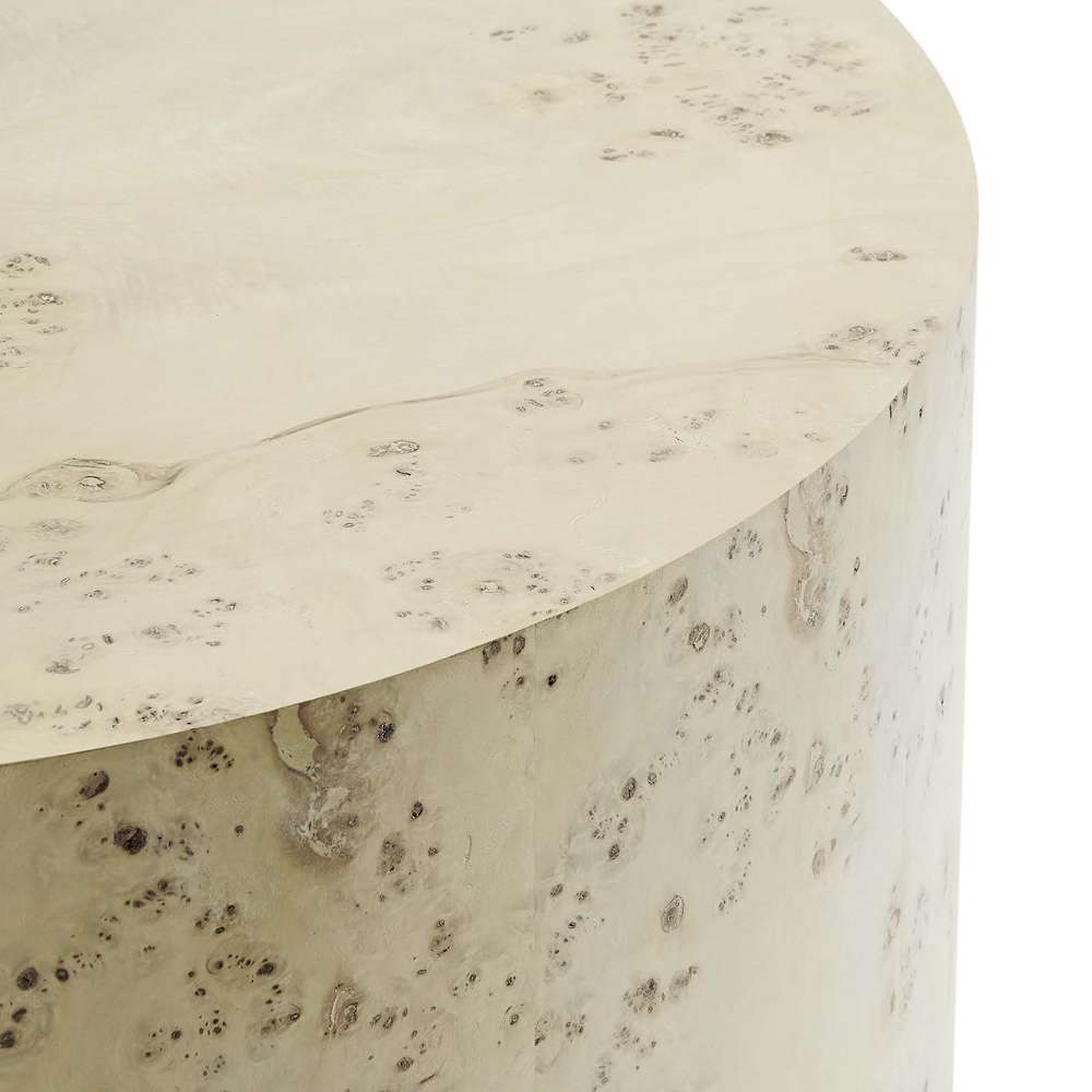 Modway - Cosmos 35in Round Burl Wood Coffee Table - EEI-6274-BLB veiw 5