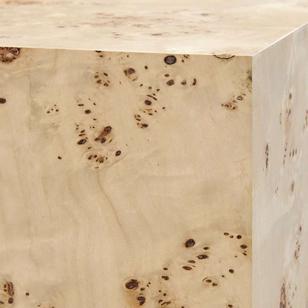 Modway - Cosmos 36in Square Burl Wood Coffee Table - EEI-6272-NAB veiw 5