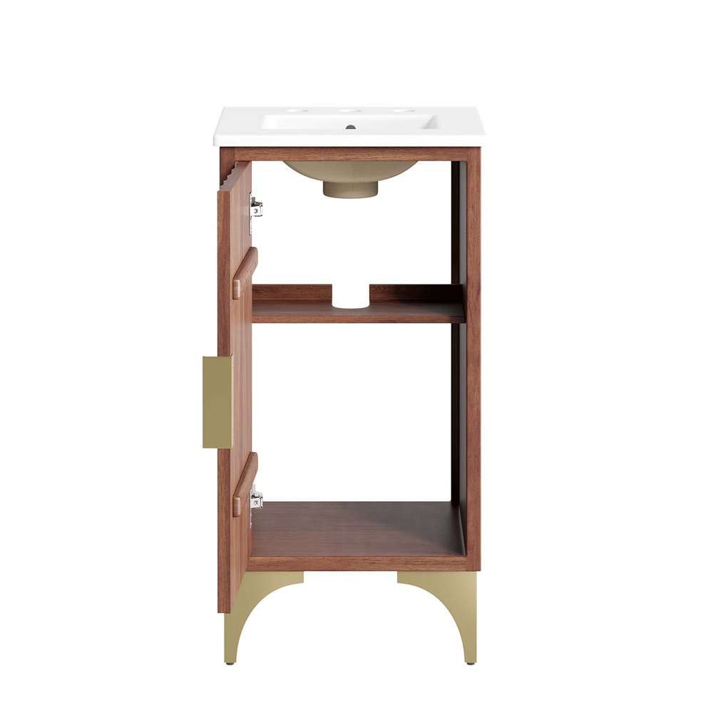 Modway - Daylight 18in Bathroom Vanity - EEI-6286-WHI-WAL veiw 6