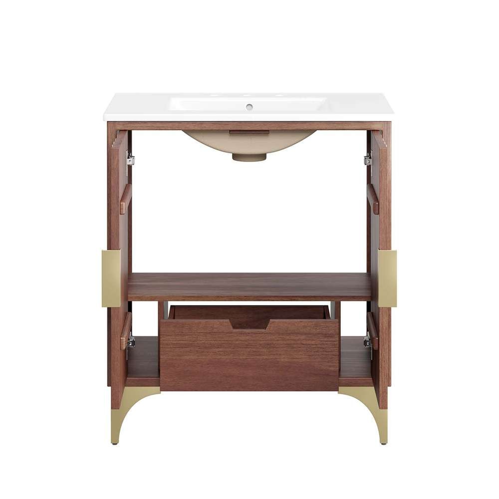 Modway - Daylight 30in Bathroom Vanity - EEI-6294-WHI-WAL veiw 6