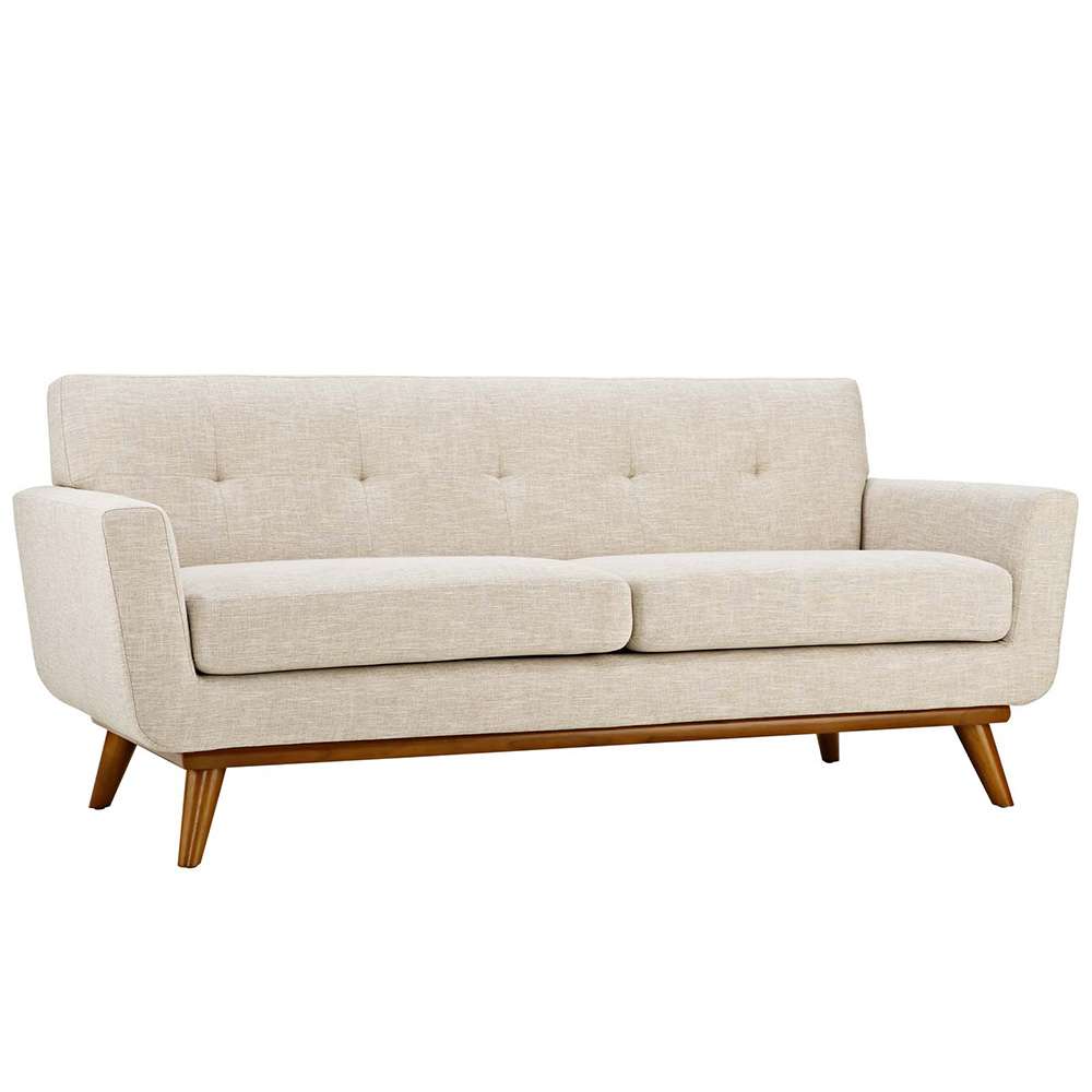 Modway - Engage Upholstered Fabric Loveseat - EEI-1179-BEI veiw 1