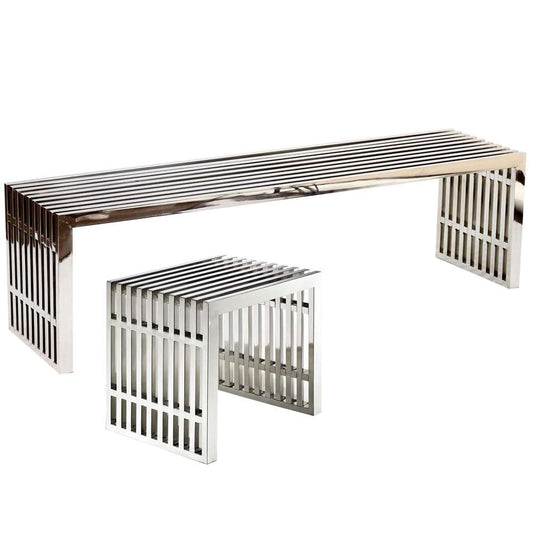 Modway - Gridiron Benches (Set of 2) - EEI-868 veiw 2